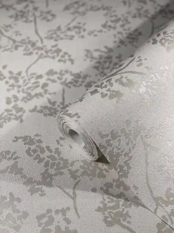 Tapete SCHÖNER-WOHNEN Vliestapete, Strukturtapete weiß, perlmut