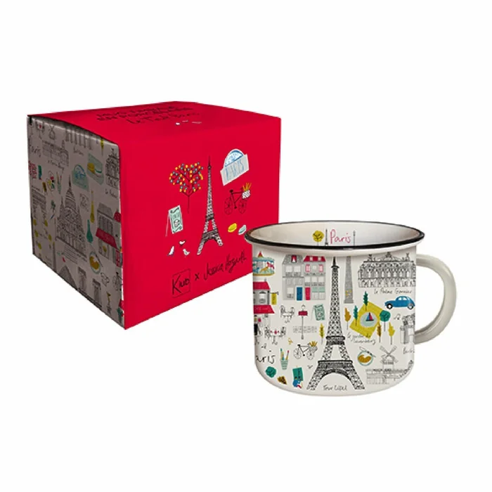 Tasse Timbale + Schachtel Kiub Le Tout Paris [Größe 420 ml]
