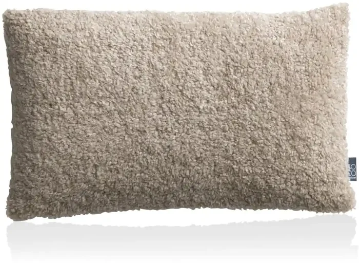 Teddy Kissen 30x50cm – Beige