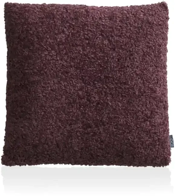 Teddy Kissen 45x45cm – Rot