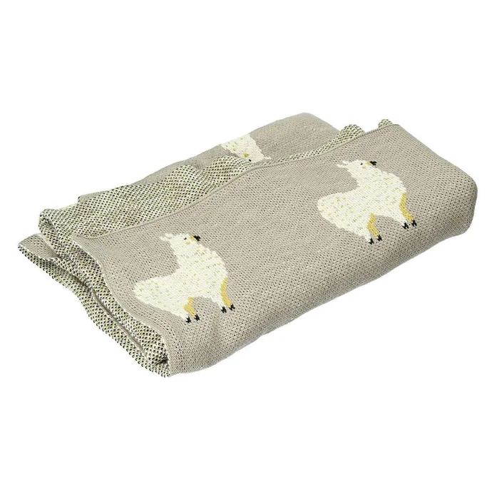 Teppich Zimmer Yellow Tipi Llama [Größe 80×100 cm]