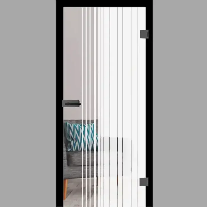 Terra Motiv klar Glastür – Ganzglastür / Komplettset mit Zarge von Erkelenz