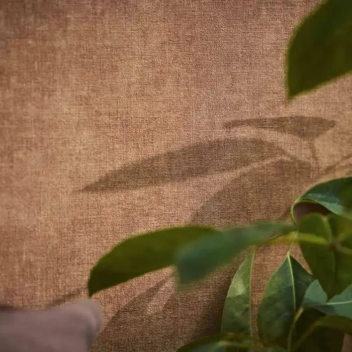 Texturierte Unitapete Beige – Elegante Wandgestaltung – Vliestapete