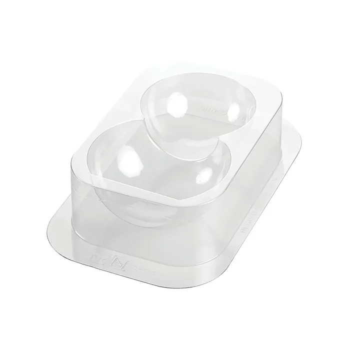 Thermogeformte Formen für Schokolade Silikomart Teddy (x5) [Größe 140x161x210 mm]