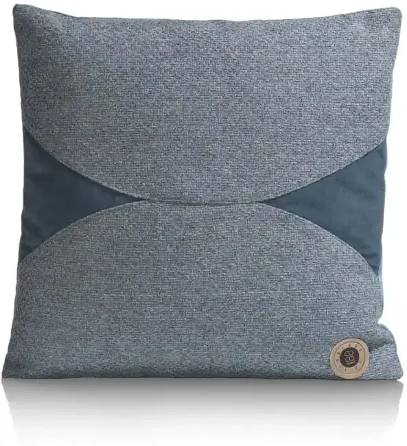 Timeless – Aria Kissen 45x45cm – Blau