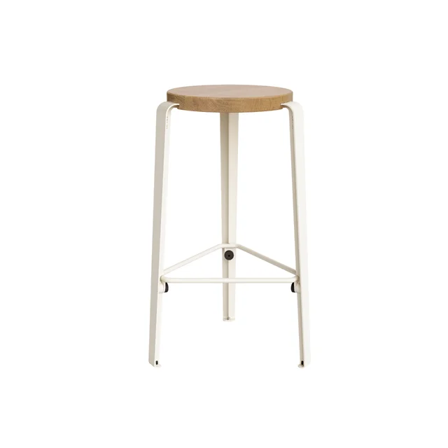 TipToe MI LOU Hocker Eiche/Cremeweiß