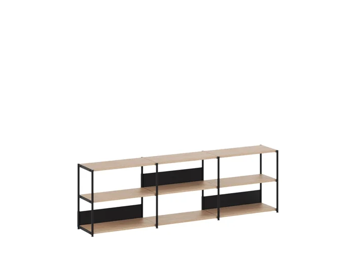 TipToe Unit Regal L. 244 cm – H. 75 cm