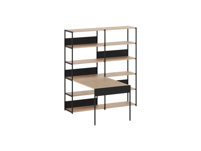 TipToe Unit Schreibtisch L. 164 cm – H. 180 cm