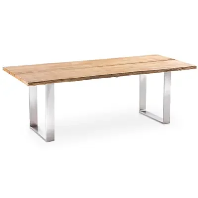 Tisch Solid (Profilkufe Edelstahl)