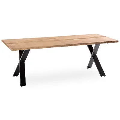 Tisch Solid (X-Gestell Aluminium)