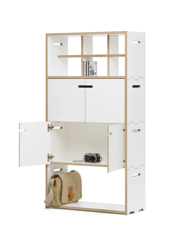 Tojo-hochstapler modulares Regalsystem