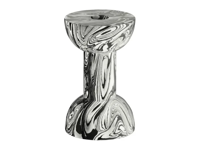 Tom Dixon Swirl Kerzenhalter in Form eines Lenkers Entworfen von Tom Dixon Designer