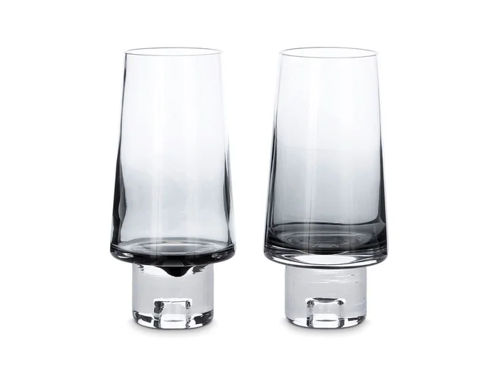 Tom Dixon Tank High Ball Gläser – 2 tlg.Set – Schwarz