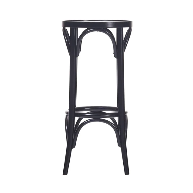 TON Nr. 73 Hocker Schwarz