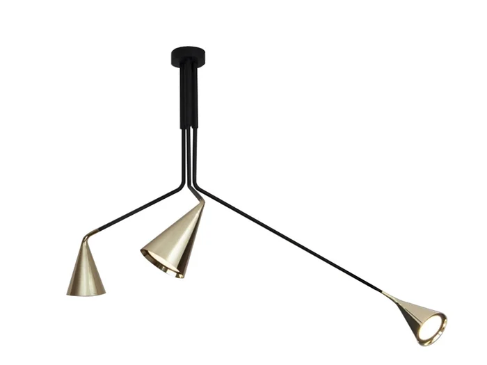 Tooy Gordon 561.13 A, B, C Deckenleuchte Entworfen von Corrado Dotti