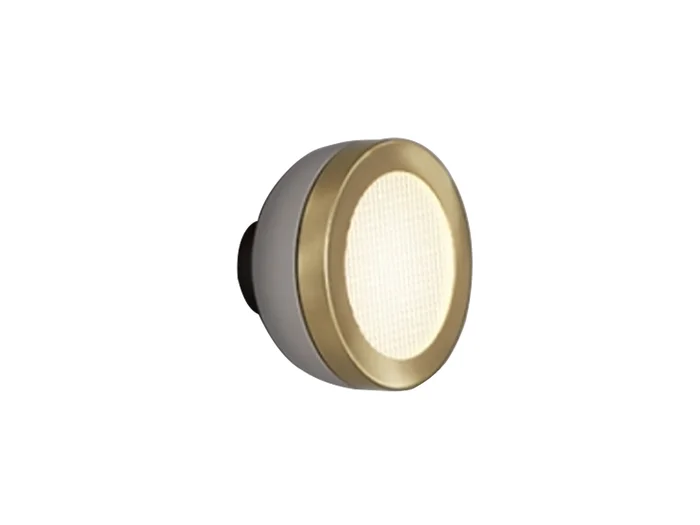 Tooy Molly 556.71 Wand-/Deckenleuchte – Graue Struktur Entworfen von Corrado Dotti