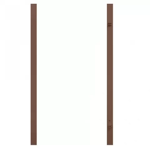 Torpfosten 2er-Set 0716 Braun für Einzeltore