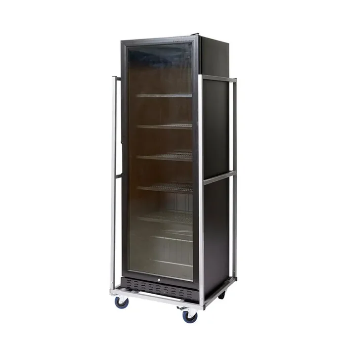 Transportwagen Glastür Kühlschrank