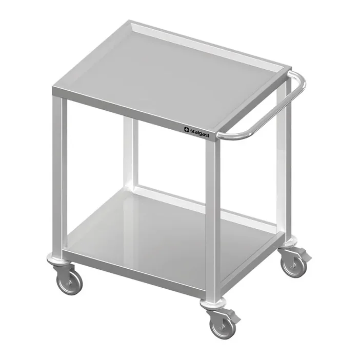 Transportwagen mit zwei Böden, 1000x600x850 mm, verschweißt