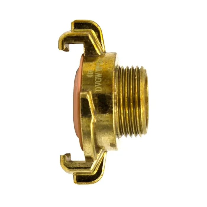 Trinkwasser Schlauchkupplung Außengewinde mit DVGW Zulassung 1/2″