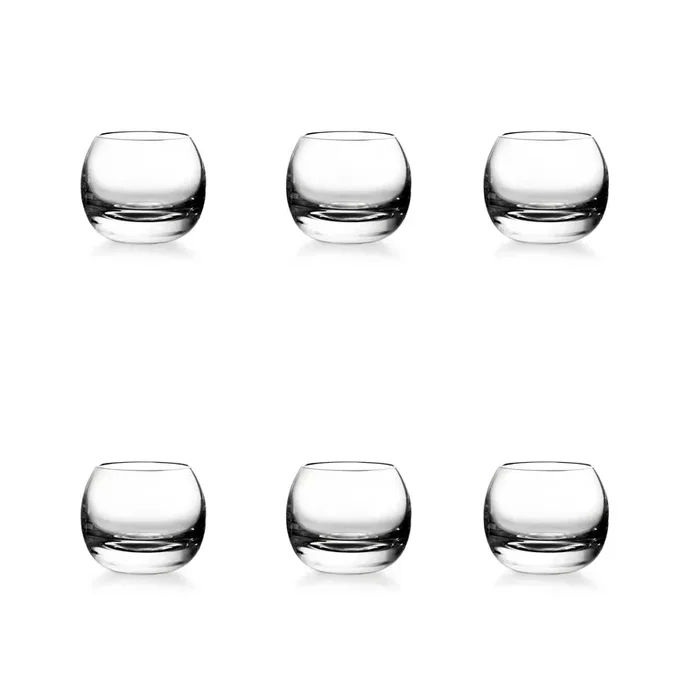 TULIP Likörgläser aus mundgeblasenem Glas, 12er-Set von Aldo Cibic für Paola C