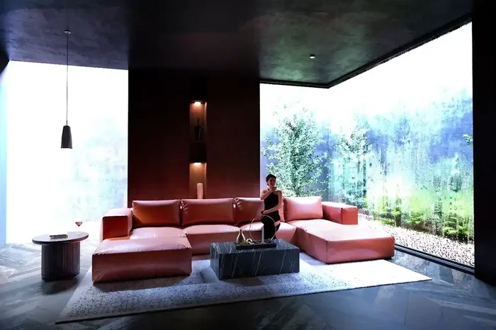 U-Sofa nach Maß – Havanna, Leder