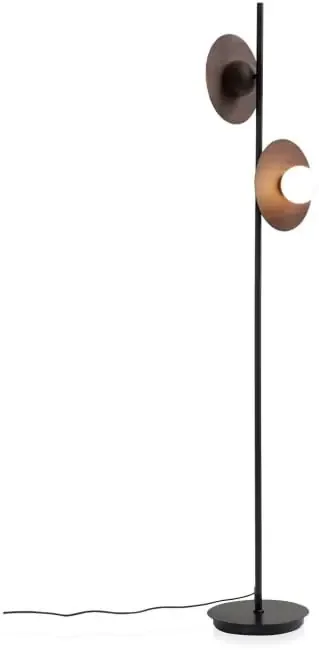 Ufo Stehlampe 1*G9 – Braun