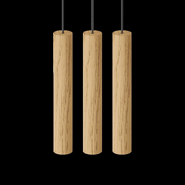 Umage Chimes 3 Cluster Pendelleuchte Eiche