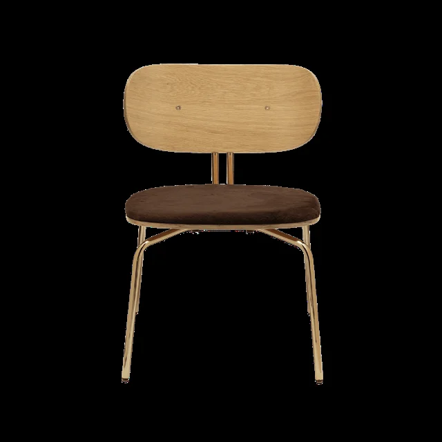 Umage Curious Sessel Teddy Braun/ Messing