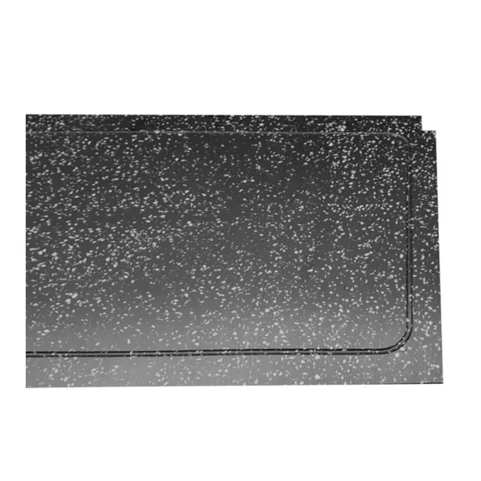 Umlaufende Wasserrinne für alle PE Arbeitsflächen