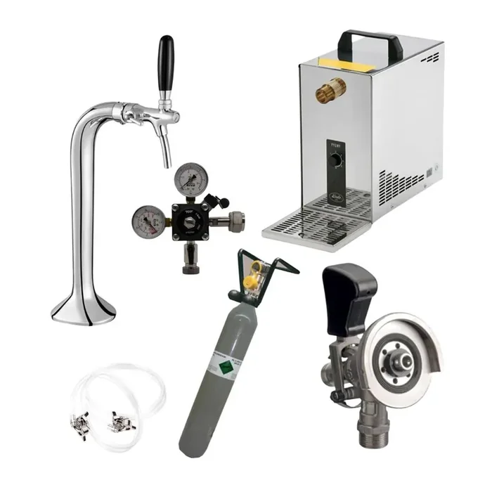 Under-counter complete set 30ltr with dispensing column Classic Elegant Kombikeg(M) 500g