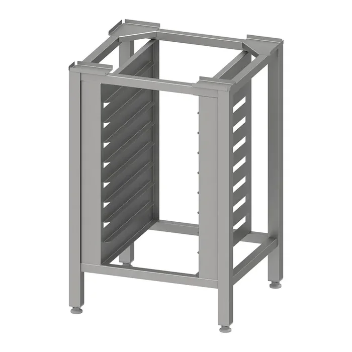 Untergestell mit 8 Einschubschienen für EasyBake/RX, 430×340 mm, H. 850 mm