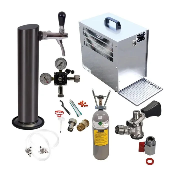 Untertheke 60l, Black,Köpikeg, 2kg & Reinigung