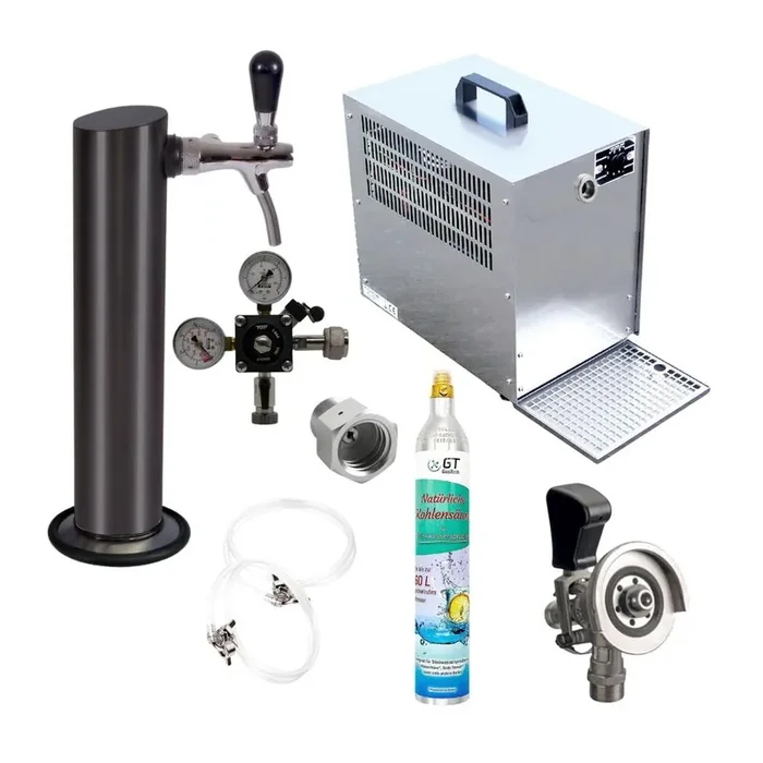 Untertheke 60l, Black,Typ M, 425g Soda