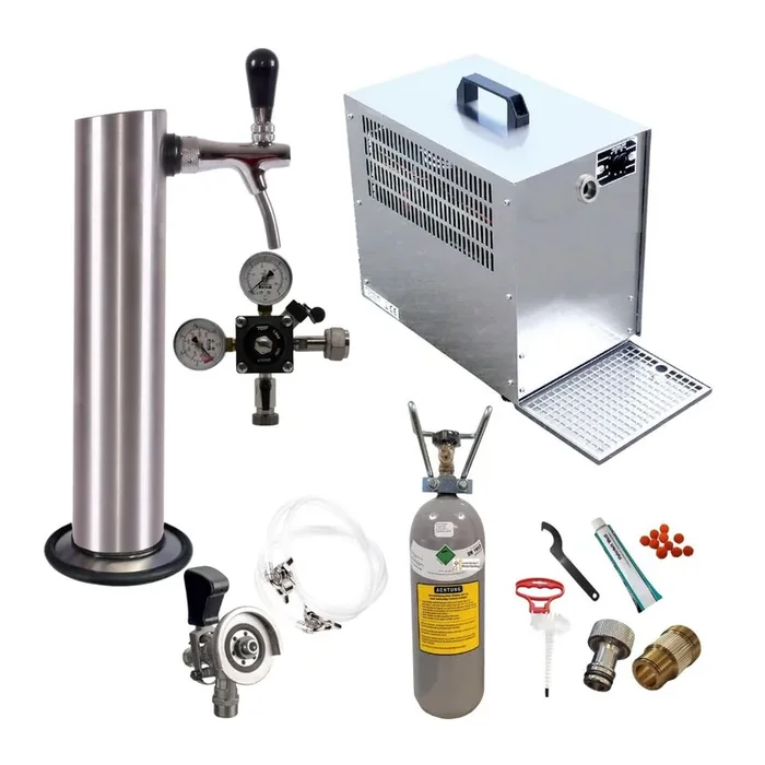 Untertheke 60l,GDW Schanksäule,Typ M, 2kg & Reinigung