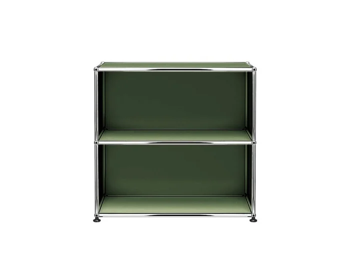 USM Haller 2 Fächer-Schrank Entworfen von Fritz Haller & Paul Schärer