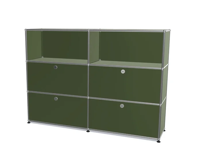 USM Haller High M Sideboard mit 4 Vasistas Türen