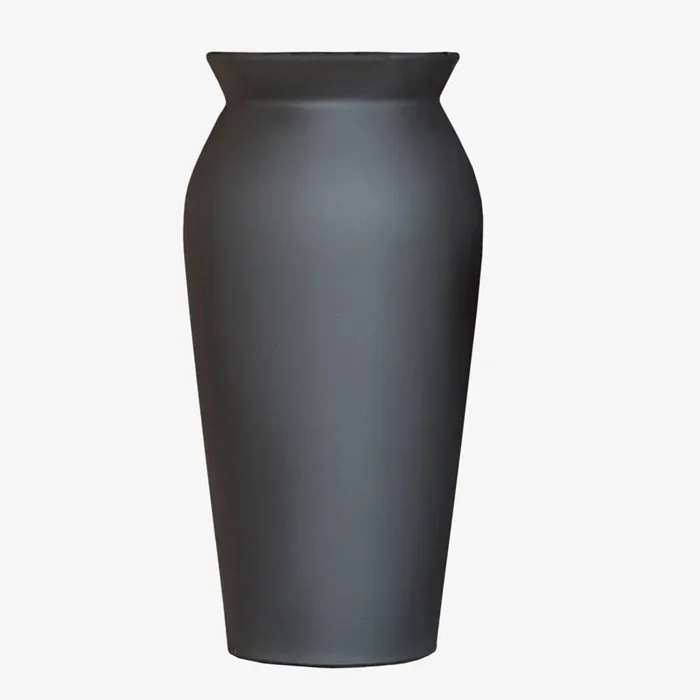 Vase JUNE von Christophe Pillet für Serralunga – Anthrazit