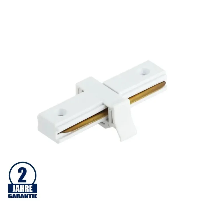 Verbinder für 1 Ph. Stromschiene Weiß LINE