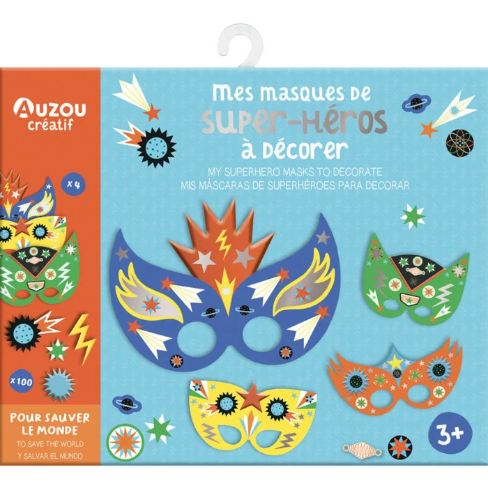 Verkleidung meine Superheldenmaske Auzou