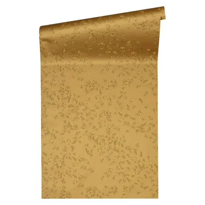 Versace wallpaper Vliestapete Barocco Birds Blumentapete floral gold