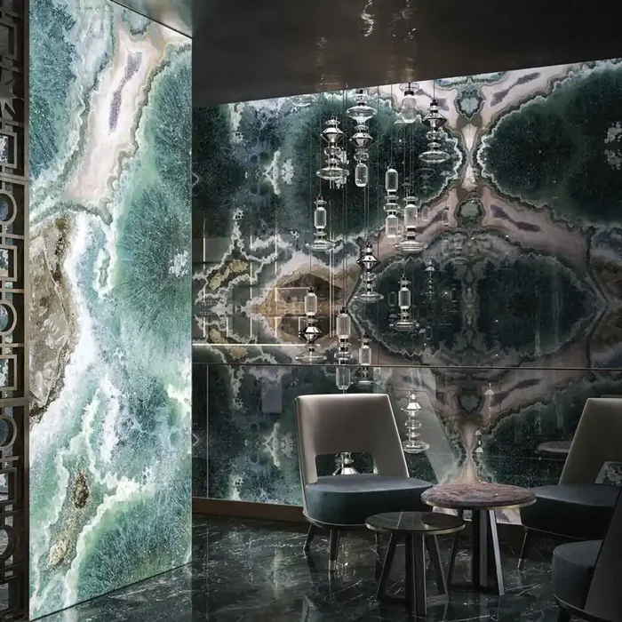 Vetrite Glasdekorplatte REEF von Sicis