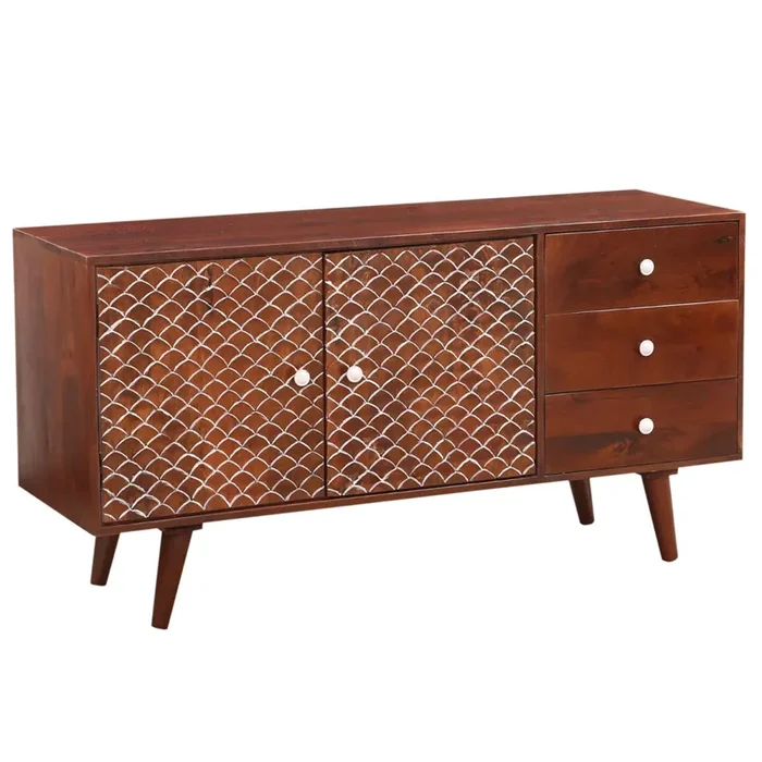 Vintage TV Schrank Board Bank Lowboard Mathis Braun 145cm