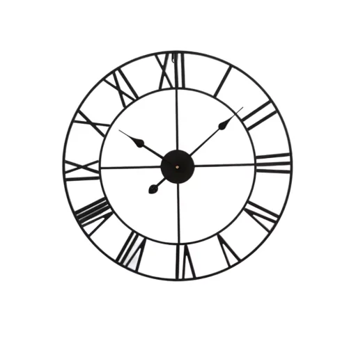 VintageTime | Retro Quarz-Wanduhr – Geräuschlos & Dekorativ