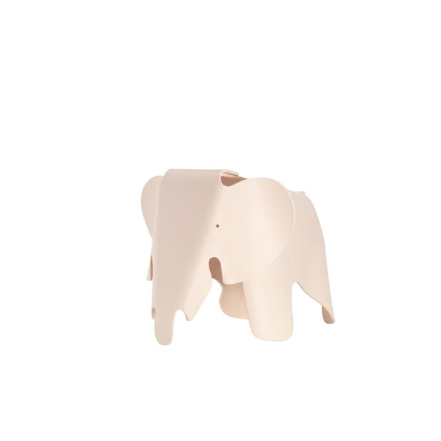Vitra Eames Elephant Hocker Klein Matt Rosa