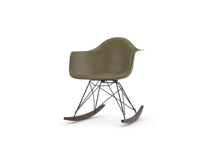 Vitra Eames Fiberglass Armchair RAR – Rocking Armchair Basic Dark Base Entworfen von Charles & Ray Eames