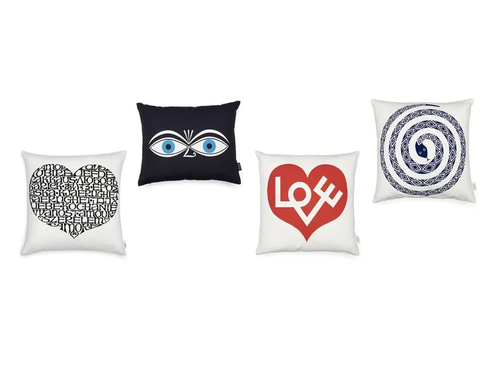 Vitra Graphic Print Kissen Entworfen von Alexander Girard