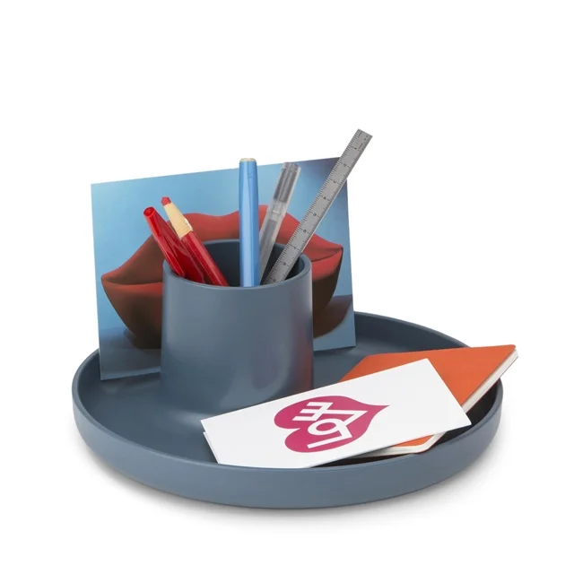 Vitra O-Tidy Schreibtischaufbewahrung Sea Blau