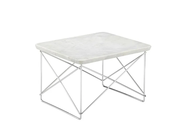 Vitra Occasional Table LTR – Marmor Entworfen von Charles & Ray Eames