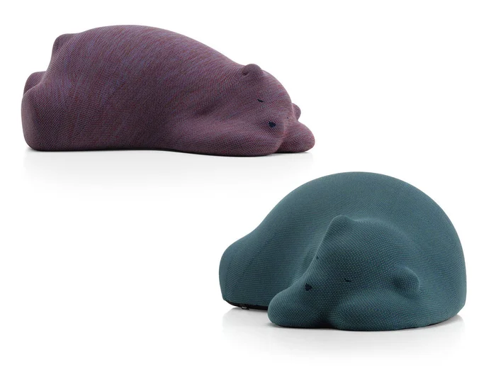 Vitra Resting Bear Pouf Entworfen von Front